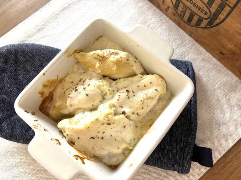 Three Cheese Stuffed Shells
