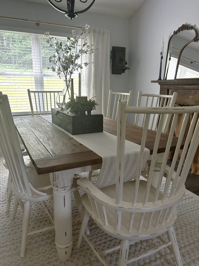 Budget Friendly Dining Room Makeover