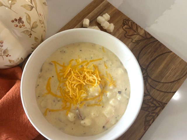Homemade Loaded Potato Soup